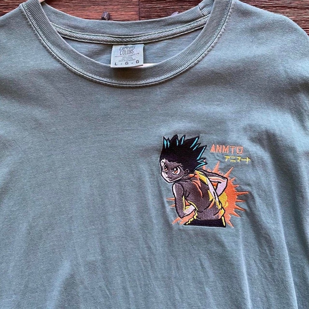 Hunter x Hunter Gon Freecss green t-shirt